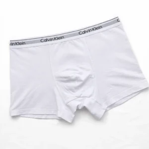 شورت مردانه سفید Calvin Klein نخی