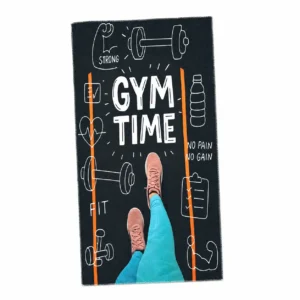 حوله زیرانداز باشگاهی طرح GYM TIME